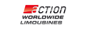 Logo Action Worldwide Limousines.